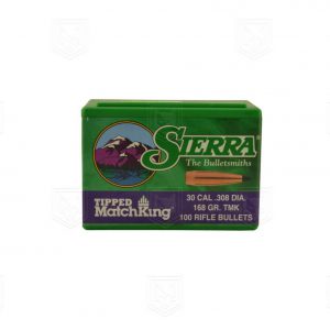 Pociski Sierra TMK cal. 7,62 mm 168grs opak 100 szt