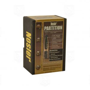 Pociski Nosler Partition cal. 7,62 mm 185grs