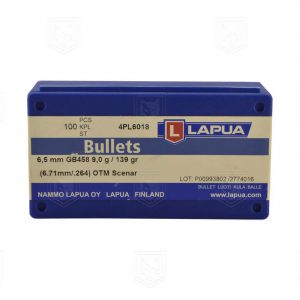 Pociski Lapua Scenar OTM cal. 6,5mm 9g 139gr