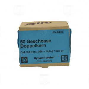 Pociski RWS DK cal. 9,3 mm 225grs 14,6g