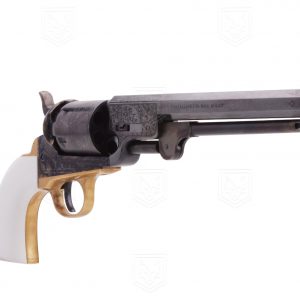 Rewolwer czarnoprochowy Colt Navy 1851 Pietta de lux cal. 36