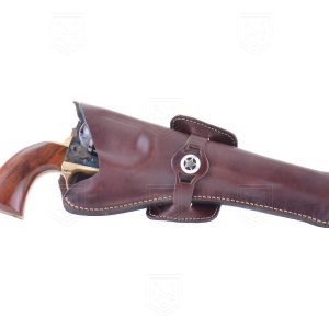 Kabura CP otwarta 8 cali brąz skóra