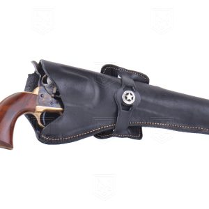 Kabura CP otwarta 8 cali czarna skóra