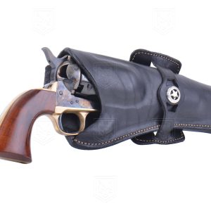 Kabura CP otwarta 6 cali czarna skóra