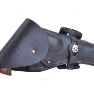 Kabura CP zamknięta 6 cali czarna skóra